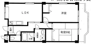 メゾンドベルビュー【3階】の間取り