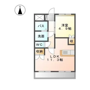 グランディール【1階】の間取り