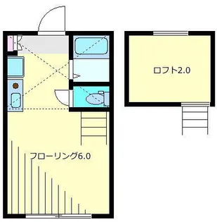 グランフェリオ相模原【1階】の間取り