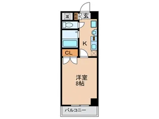 COLLEGE COURT【8階】の間取り