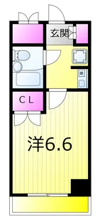 第14シントウキョウビル【8階】の間取り