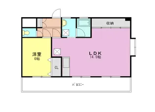 クレール志木【7階】の間取り
