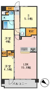 エクセレントシティ瑞江レジデンス【4階】の間取り