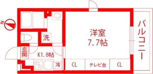 La Plage 稲村ガ崎【2階】の間取り