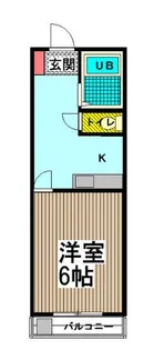 ROCKY松波B【3階】の間取り