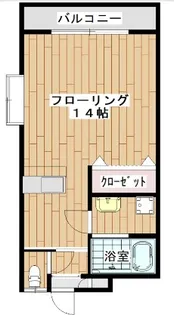 グリーンフォートII【2階】の間取り