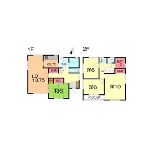 埼玉県さいたま市北区宮原町3【一戸建】の間取り