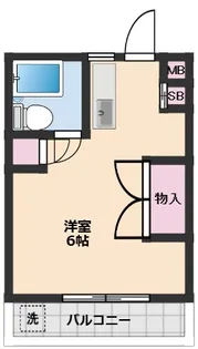 モンテヴェール【1階】の間取り