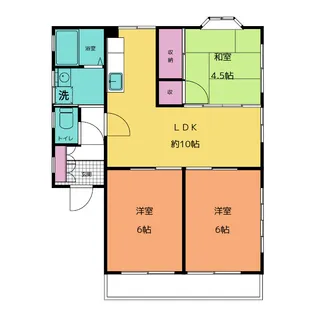 メゾンドール【3階】の間取り