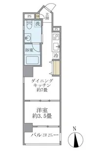 東京都千代田区内神田2【マンション】の間取り