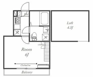 プランドール西戸部A棟【2階】の間取り