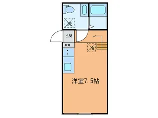 フリーダム315【1階】の間取り