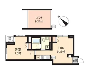 PASEO神宮前【3階】の間取り