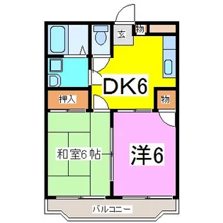 ARSOIEマンション【1階】の間取り