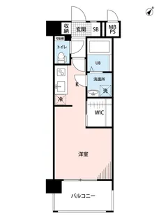 エンクレスト博多駅南III【3階】の間取り