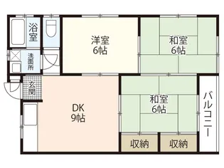 渡部ビル(打越町)【1階】の間取り