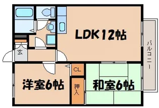 サニーハイツ洋光台【2階】の間取り