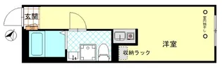ミント杉田【1階】の間取り