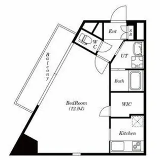 コルニーチェ小石川【4階】の間取り