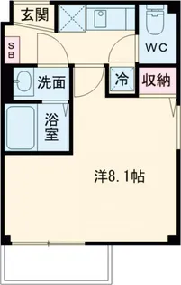 b’CASA 綾瀬【4階】の間取り