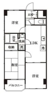 ウィステリアヒルズ【2階】の間取り
