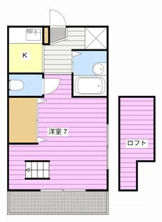 コーポ塚本【2階】の間取り