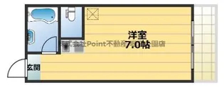 大阪府大阪市西区南堀江4【マンション】の間取り