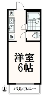 パークサイドかずみ【2階】の間取り