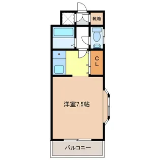 ハーバード・アイビー・スクエア【4階】の間取り