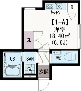 ストラート王子神谷【1階】の間取り