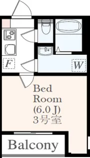 アザーレ・シド海老名【3階】の間取り