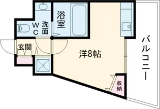 大阪府堺市北区金岡町【マンション】の間取り