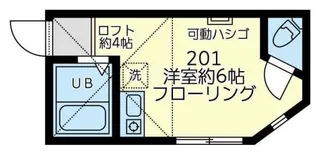ユナイト天王町アディッティァ【2階】の間取り