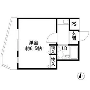 ラヴニール南常盤台【3階】の間取り
