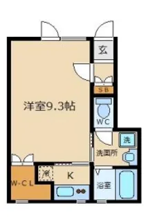 オーガスタ杉並【1階】の間取り