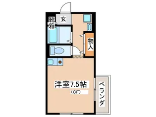 小田原浜町プラザ【1階】の間取り