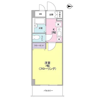 ウィステリアガーデン【3階】の間取り