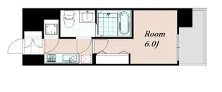エスリード大阪シティグランツ【5階】の間取り