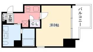 BELAIR江上【5階】の間取り