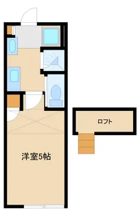 東京都豊島区北大塚1【アパート】の間取り