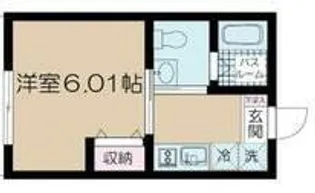 東京都足立区皿沼3【マンション】の間取り