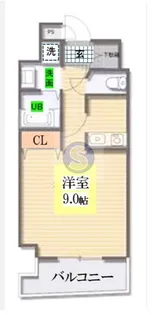 ライジングコート京都西院フロンティアII【11階】の間取り