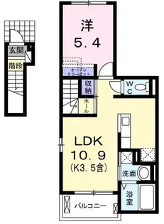 モデッサ・K【2階】の間取り