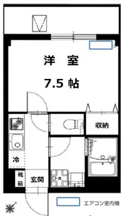 b’CASA Kitasuna【5階】の間取り