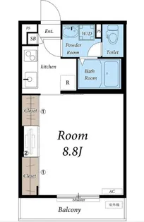リブリ・ヴィレッジ【2階】の間取り
