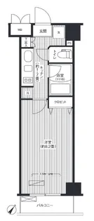 ステラメゾン荻窪【8階】の間取り
