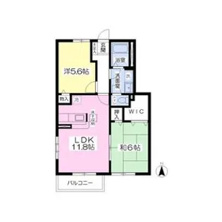 サンシティ C【2階】の間取り