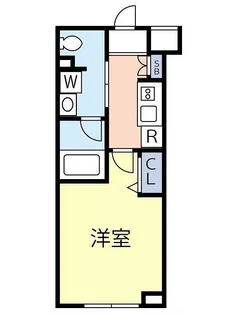 スカイコートパレス大田鵜の木【4階】の間取り