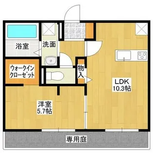 D-town神埼 I【3階】の間取り