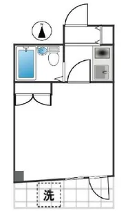 吉野屋ビル【4階】の間取り